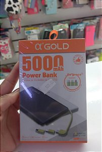 Power Bank X' GOLD   5000mAh