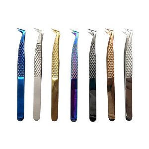 Pinça de extensão de cílios