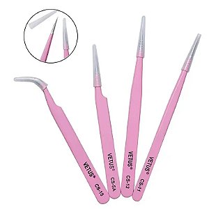 Pinça vetus rosa simples