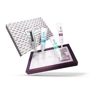 Kit permanente de cílios e sobrancelhas master Lash lifting completo
