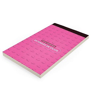 Ficha de anamnese de cílios