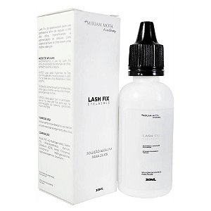Lash fix Miriam Mota solução alcalina para cílios 30ml