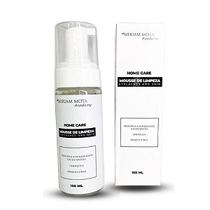 Mousse de limpeza cílios e pele Home care - Miriam Mota
