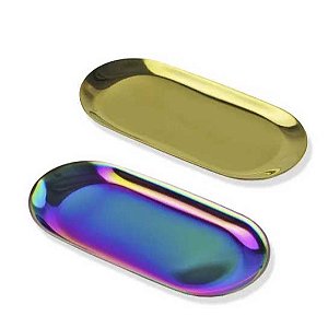 Bandeja Auxiliar de instrumentos estéticos Aço