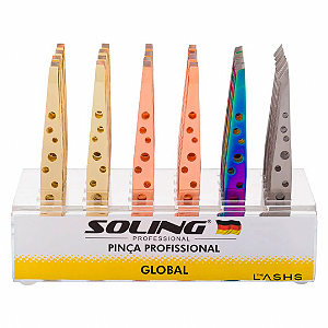 Pinça Soling Global para sobrancelhas
