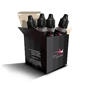 Kit Iniciantes - Com 4 Pigmentos Orgânicos 5ml Para Sobrancelhas