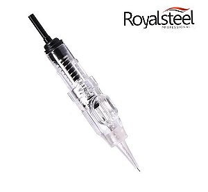 Agulha Easy Click Royal Steel C/ Anvisa - 1 Ponta 0.30mm  (Embalagem Saco)