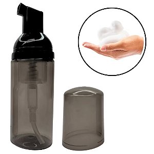 Frasco pump espumador Preto