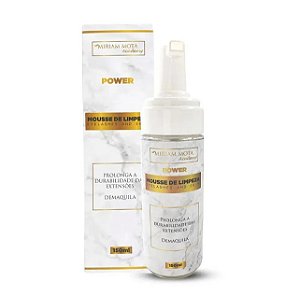 Mousse de limpeza Power Miriam Mota