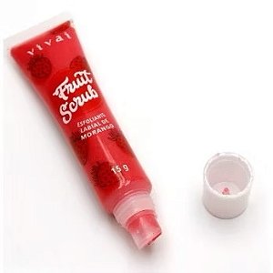 Esfoliante Labial Lip Fruit Scrub Morango Vivai