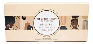 KIT BROWN SKIN (AILA MOOG) SOBRANCELHAS BY NUANCE
