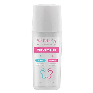 Kit We Complex Passo 1 Repair e Passo 2 Leave-in We Bella 30g
