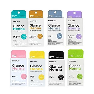 ￼Henna Sobrancelha Glance Rare Way Todas As Cores Mini 1,5 G