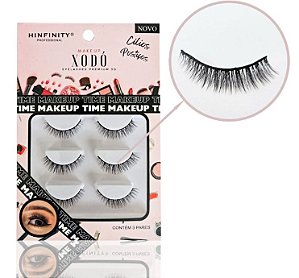 CILIOS POSTICOS 3 PARES LINHA XODO - MODELO:X26-3