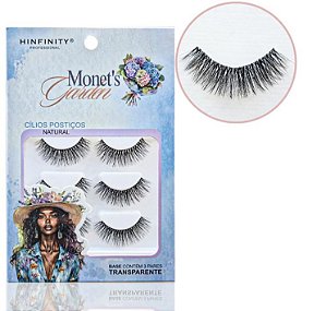 CILIOS POSTICOS 3 PARES LINHA MONET'S GARDEN - TAMANHO:MG101-3