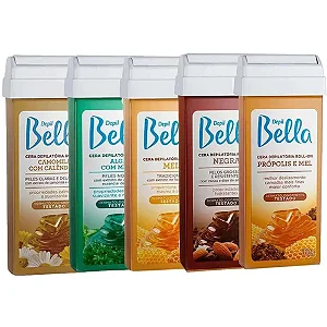 Cera Roll On Depil Bella 100g | Refil Depilação Profissional Diversas Fragrâncias
