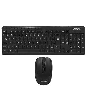 Teclado + Mouse Satellite AK-751G Wireless - Preto