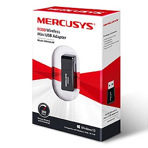 Mini Adaptador USB Wireless N300