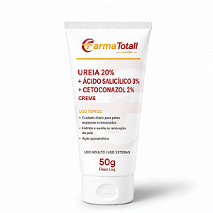 Creme Ureia 20% + Ácido Salicílico 3% + Cetoconazol 2% 50g