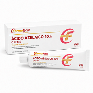 Ácido Azelaico 10% Creme 30g - Controle da acne, oleosidade e manchas