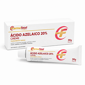 Ácido Azelaico 20% Creme 30g - Controle da acne, oleosidade e manchas