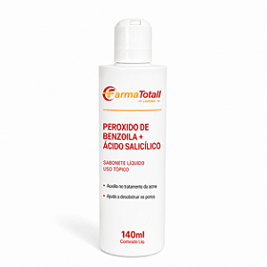 Sabonete Facial Peróxido De Benzoíla+ Ác Salicílico C/ 140ml