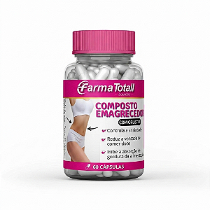 COMPOSTO EMAGRECEDOR COM ORLISTAT - 60 CÁPSULAS