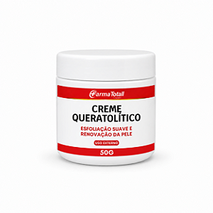 CREME QUERATOLÍTICO 50G - CREME QUERATOLÍTICO - CUIDADO INTENSIVO PARA PÉS, JOELHOS E COTOVELOS RESSECADOS