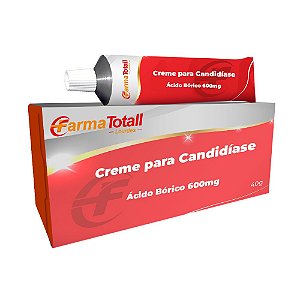 Creme Ginecológico - Ácido Bórico 600mg Com 40g