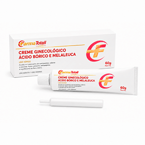 Creme Ginecológico - Ácido Bórico + Óleo De Melaleuca Com 60g