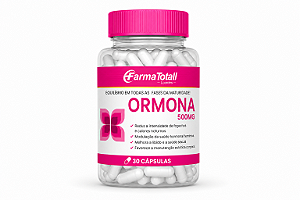 ORMONA 500MG COM 30 CÁPSULAS – EQUILÍBRIO E BEM-ESTAR NA MENOPAUSA