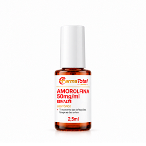 Amorolfina 2,5mL | Esmalte antifúngico para tratamento e cuidado das unhas