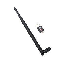 Antena wifi usb 2.0 adaptador wireless 802.11n (LEY-142)