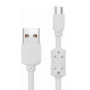 Cabo type C USB com filtro 1,5 metros branco - Altomex (A-TYPE-C)