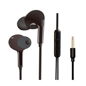 Fone de ouvido básico intra auricular colorido - Lehmox (LE-800)