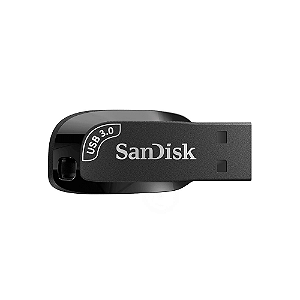Pendrive Sandisk Ultra Shift USB 3.0 leitura até 100 MB/s 64GB