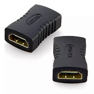 Adaptador Extensor Fêmea X Fêmea Gold Para Cabo Hdmi - Exbom (qvkf38454)