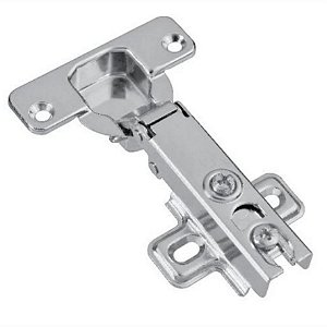 Dobradiça Caneco grande 35mm Reta Para Móveis