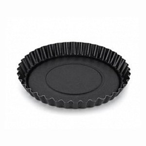 Forma baixa canelada para bolo e torta