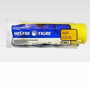 Rolo Poliéster Espuma Amarelo Ref 1342/23 Tigre