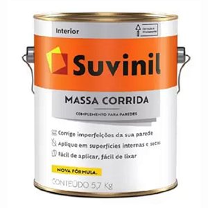 Massa Corrida Pva Suvinil 3,6 L