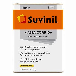 Massa Corrida Pva Suvinil 18 L
