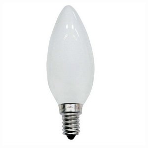 LAMP VELA LISA 25W E14 LEITOSA 127V