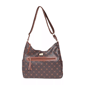 BOLSA FEMININA EM MONOGRAMA