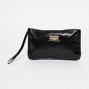 CLUTCH FEMININA EM COURO