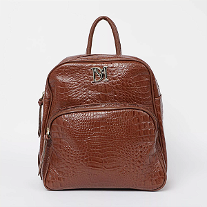 MOCHILA FEMININA EM COURO