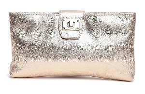 CLUTCH FEMININA EM COURO