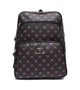 MOCHILA FEMININA EM MONOGRAMA