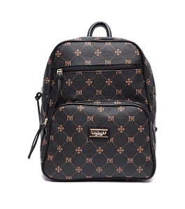 MOCHILA FEMININA EM MONOGRAMA
