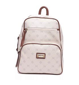 MOCHILA FEMININA EM MONOGRAMA